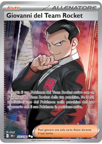 Giovanni del Team Rocket #225/182 — Rivali Predestinati