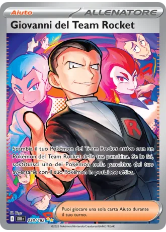 Giovanni del Team Rocket #238 — Rivali Predestinati