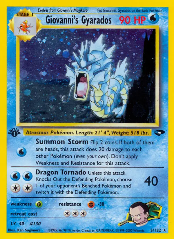 Giovanni's Gyarados #5 — Gym Challenge