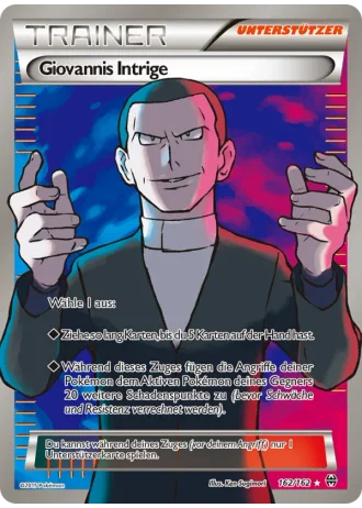 Giovannis Intrige #162/162 — TURBOstart