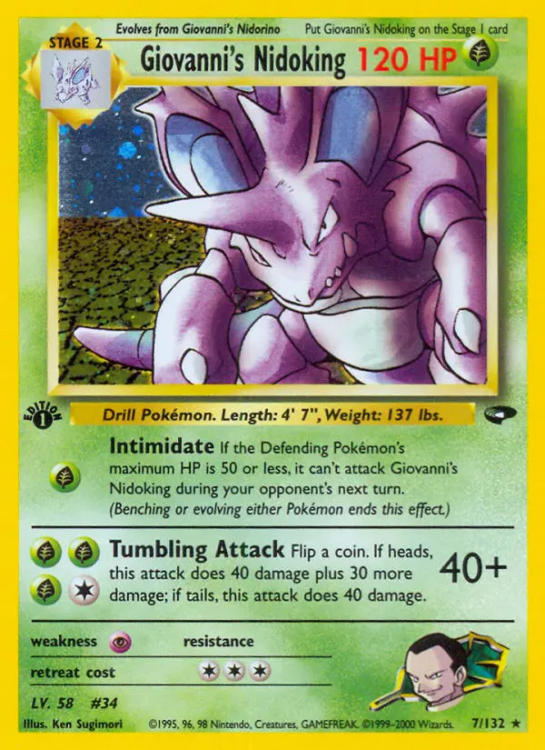 Giovanni's Nidoking #7 — Gym Challenge