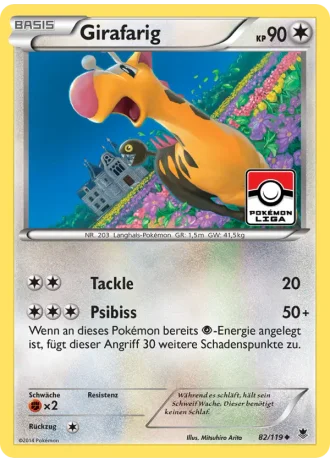Girafarig #82/119 — Phantomkräfte