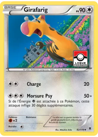 Girafarig #82/119 — Vigueur Spectrale