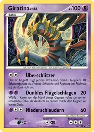 Giratina #10 — Platin