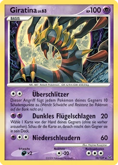 Giratina #10 — Platin