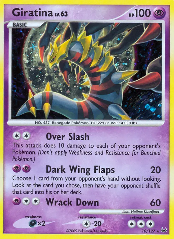 Giratina #10 — Platino