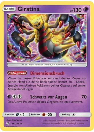 Giratina #86/236 — Bund der Gleichgesinnten