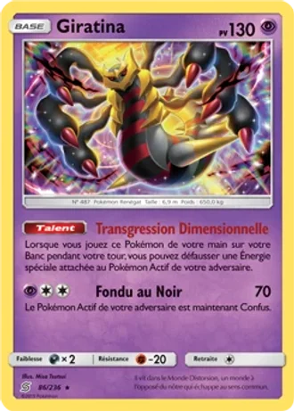 Giratina #86/236 — Harmonie des Esprits