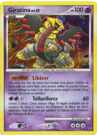 Giratina #9/127 — Platine