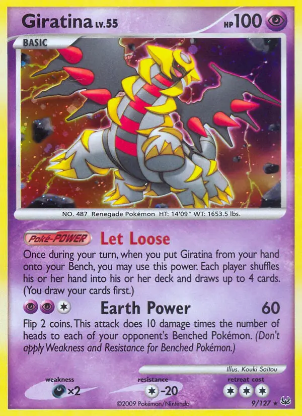 Giratina #9 — Platino
