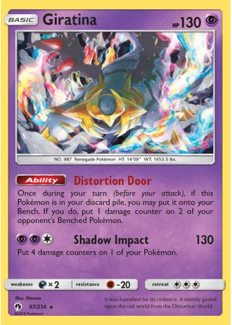 Giratina #97/214 — Lost Thunder