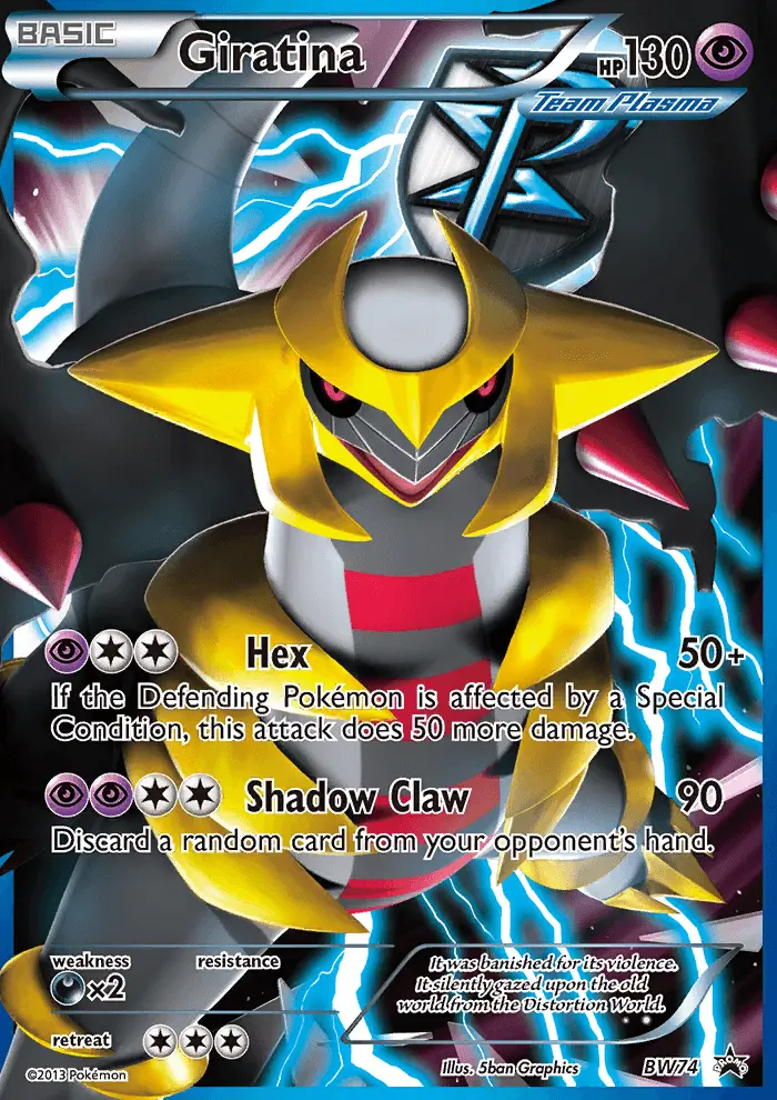 Giratina BW74 — Black & White Promos