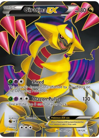 Giratina EX #124 — Dragons Exalted