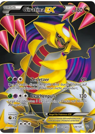 Giratina EX #124/124 — Hoheit der Drachen