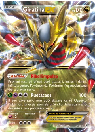 Giratina EX #57/98 — Antiche Origini