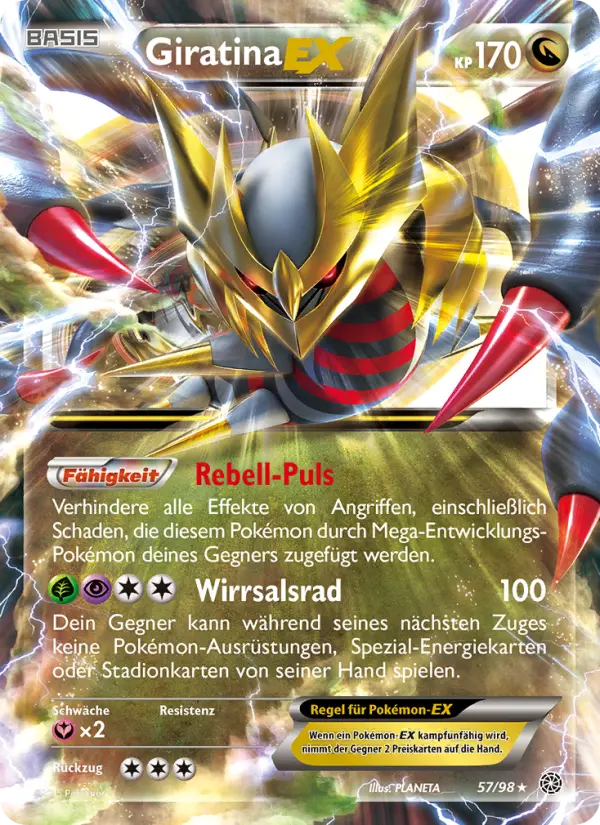 Giratina EX #57 — Ewiger Anfang