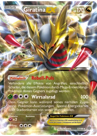 Giratina EX #57/98 — Ewiger Anfang