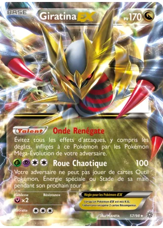 Giratina EX #57/98 — Origines Antiques