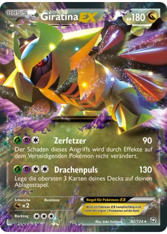 Giratina EX #92/124 — Hoheit der Drachen