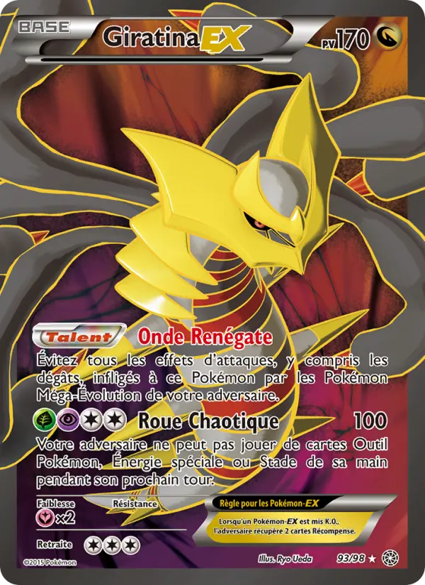 Giratina EX #93 — Origines Antiques