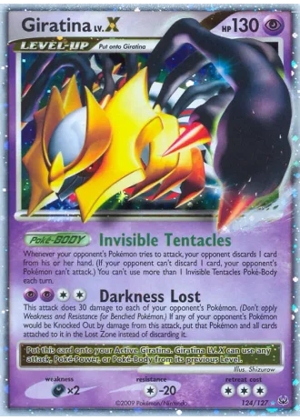 Giratina LV.X #124 — Platinum