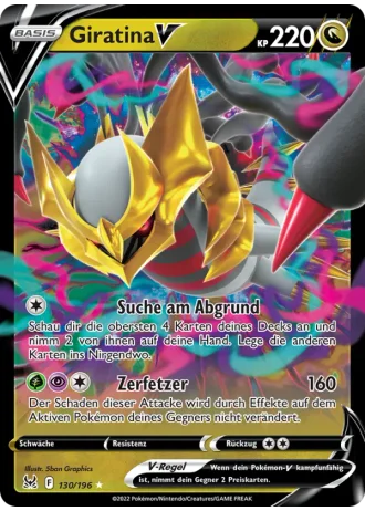 Giratina V #130/196 — Verlorener Ursprung