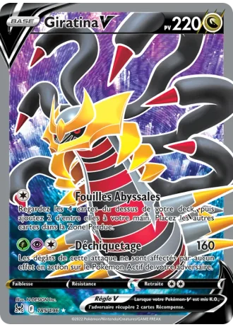 Giratina V #185/196 — Origine Perdue