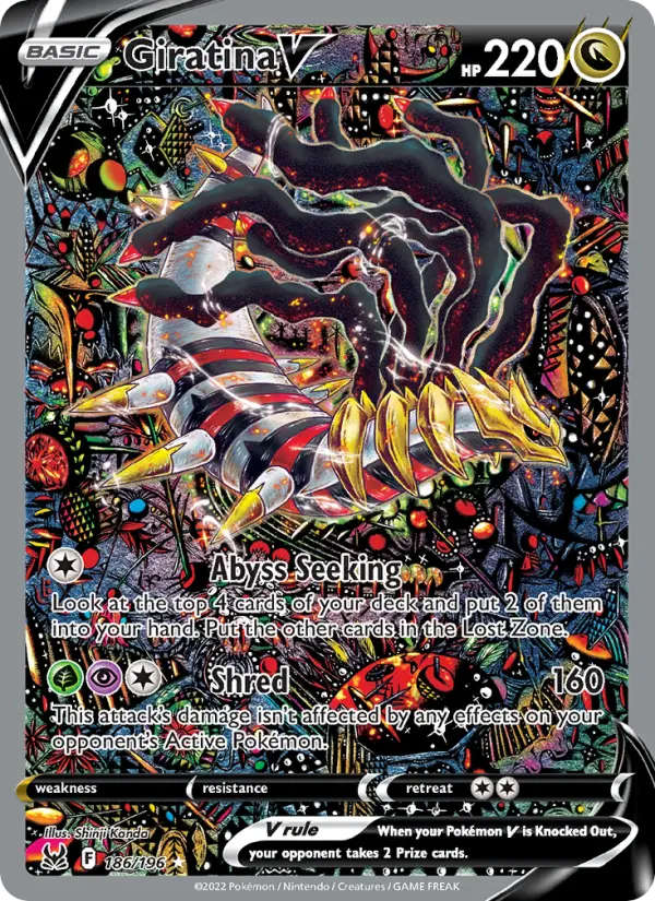 Giratina V #186 — Lost Origin