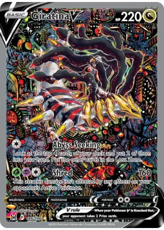 Giratina V #186/196 — Lost Origin