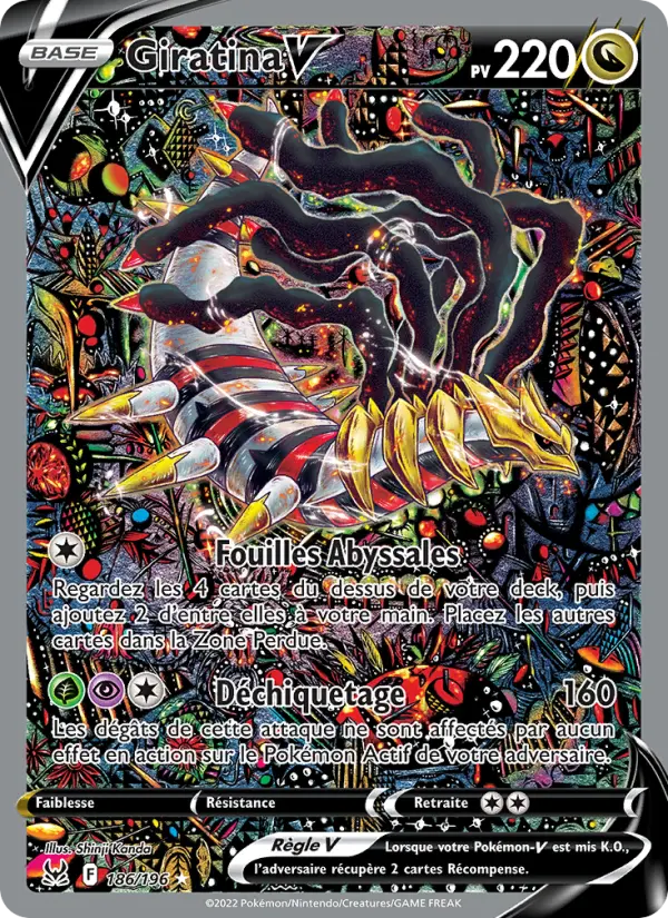Giratina V #186 — Origine Perdue