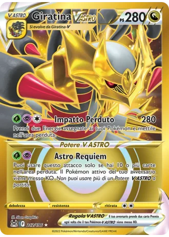 Giratina V ASTRO #212 — Origine Perduta