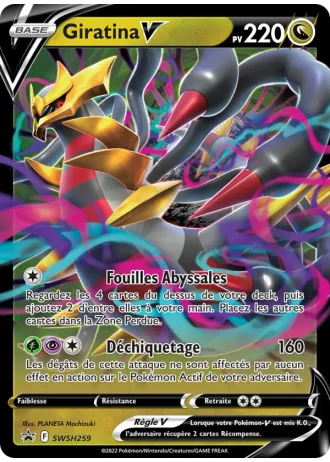 Giratina V SWSH259 — Épée & Bouclier Promos