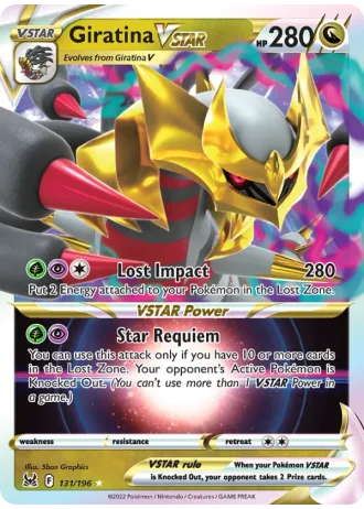 Giratina VSTAR #131/196 — Lost Origin
