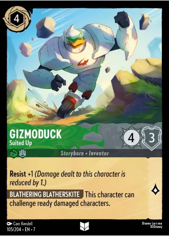 Gizmoduck - Suited Up #105/204 — Archazia's Island