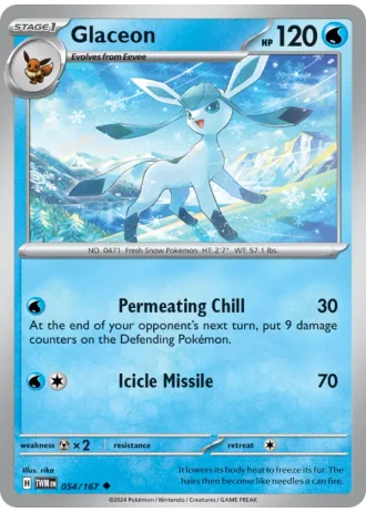Glaceon #054 — Twilight Masquerade