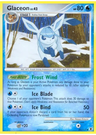 Glaceon #41/111 — L'Ascesa dei Rivali