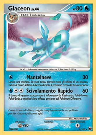 Glaceon #5/100 — Alba Suprema