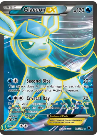 Glaceon EX #116/124 — Fates Collide