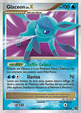 Glaceon LIV.X #98/100 — Alba Suprema