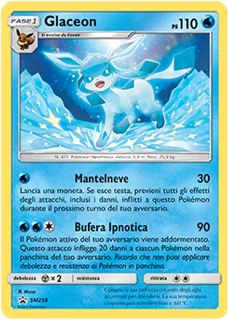 Glaceon SM238 — Sole e Luna Promos