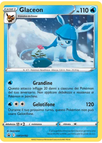 Glaceon SWSH192 — Spada e Scudo Promos