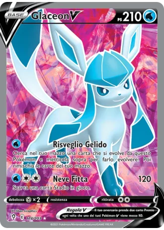 Glaceon V #174/203 — Evoluzioni Eteree