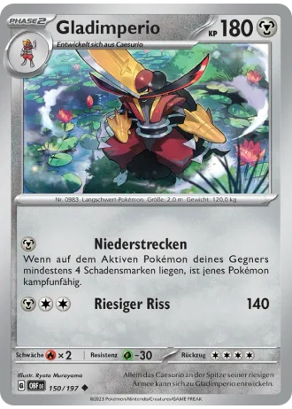 Gladimperio #150/197 — Obsidianflammen