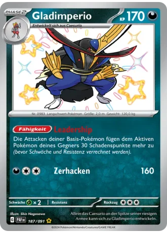 Gladimperio #187/91 — Paldeas Schicksale