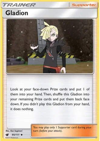 Gladion (Regional Championships) #95/111 — Crimson Invasion