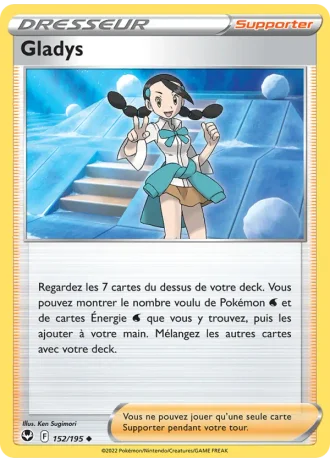 Gladys #152/195 — Tempête Argentée