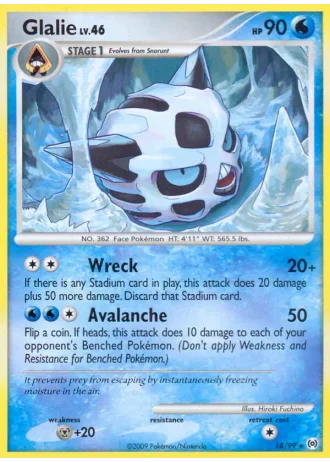 Glalie #18/99 — Arceus