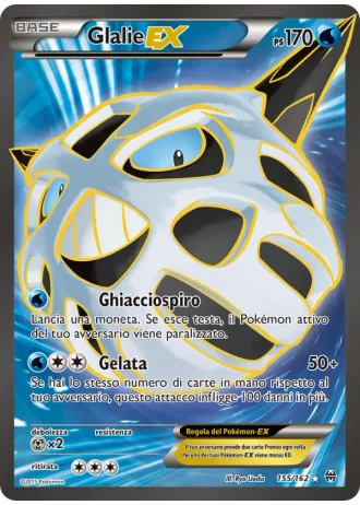 Glalie EX #155/162 — Turbo Blitz