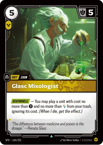 Glasc Mixologist #165/221 — Spiritforged