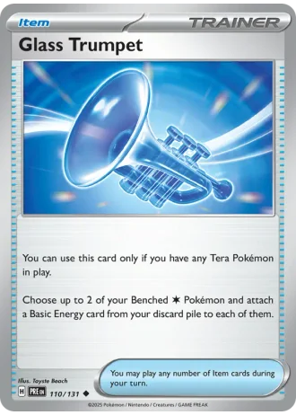 Glass Trumpet #110/131 — Prismatic Evolutions